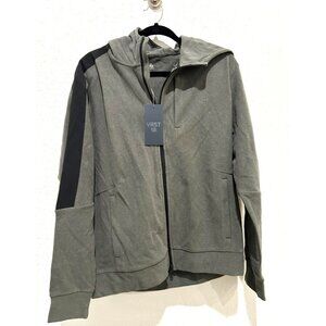 VRST Men's Size M Pinnacle Polar Fleece Full Zip Hoodie, Medium, MSRP $98